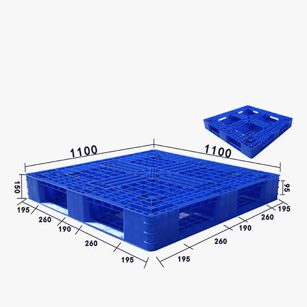 ZJ1111-150網(wǎng)格田字輕型塑料托盤